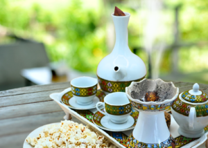 Catering Ethiopian coffee ceremony